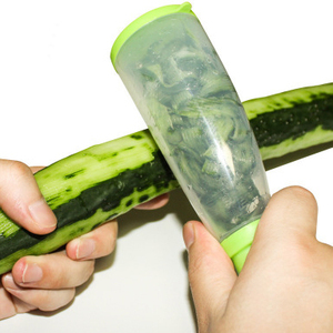 kitchen gadgets Stainless Steel Multi-functional Peeler Fruit Vegetable Peeler Carrot Grater Paring knife with container