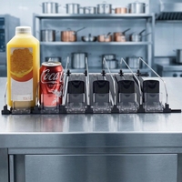 Poussoir de rayon pour boissons, à rouleaux à gravité, à ressort, poussoir automatique pour bouteilles de soda et canettes, pour présentoirs de supermarché et de réfrigérateur