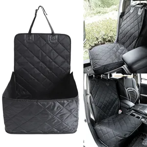 Dog Car Back Seat Cover Waterproof Pet Carrier Cars Rear Seat Mat Travel Non-slip Dogs Car Safety Seat Carriers Cushion