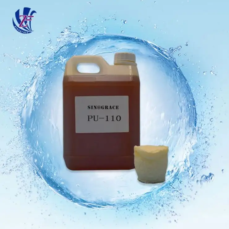 (PU-110) Één Component Hydrofiele In Water Oplosbare Polyurethaan Waterstopschuimgel/Flex