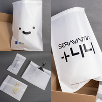 Sacs en papier glassine autocollants écologiques imperméables avec logo personnalisé, pochettes en papier ciré translucide pour bijoux, lunettes, montres