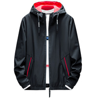 Produttore cinese nuove giacche con cappuccio plus size giacche casual casual da uomo giacche versione coreana da uomo