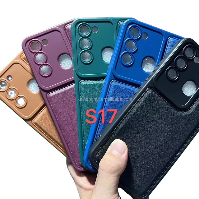 Factory Hot Selling Leather Pu  with  Camera Protect Soft TPU Phone Case for Itel S18/VISION5 S18PRO/VISION5PLUS A18