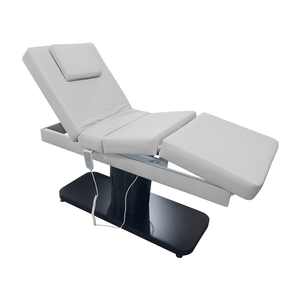 Cama de Masaje Eléctrica para Salón de Belleza con Base Negra para Salón de Alta Gama - Product Image 3