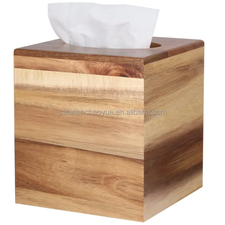 Квадратный контейнер деревянная коробка для салфеток деревянная крышка коробка съемная деревянная салфетка для отеля в ресторане