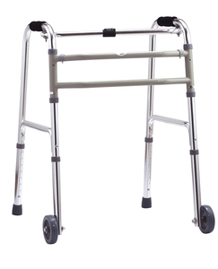Trotteur pliant pour adulte, marcheur en aluminium, léger, hauteur réglable, pour personne à mobilité réduite, hôpital - Product Image 4