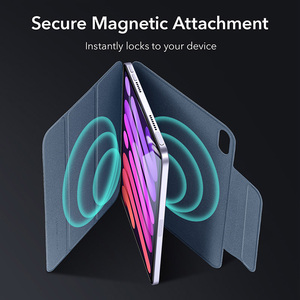 Funda Magnética Inteligente con Soporte Triple y Hebilla Protectora para <span class=keywords><strong>iPad</strong></span> Air 13 2024 2025 <span class=keywords><strong>iPad</strong></span> <span class=keywords><strong>Pro</strong></span> <span class=keywords><strong>12.9</strong></span> 3.ª 4.ª 5.ª 6.ª Generación - Product Image 3