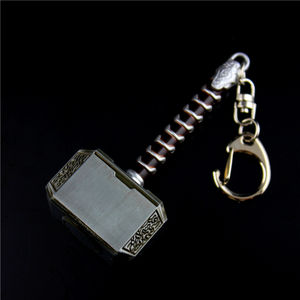 <span class=keywords><strong>Marvel</strong></span> Avengers <span class=keywords><strong>Thor</strong></span> Hammer gioco di qualità perfetta Hammer of <span class=keywords><strong>Thor</strong></span> 80mm Hammer portachiavi - Product Image 4