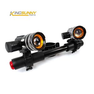 Vástago de manillar de bicicleta eléctrica para niños, manillar con luces para <span class=keywords><strong>Xiaomi</strong></span> M365 <span class=keywords><strong>Pro</strong></span> 1s Essential Pro2 - Product Image 1