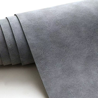Rista Nouveau R64 0,6 mm Housse de carnet en cuir PU thermopliant imperméable à motif imprimé fin avec support non tissé largeur 54/55 pouces pour menu