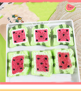 ของเล่นบีบคลายเครียดรูปแตงโม ขนาด 7 ซม. รสชาติเหมือนจริง ทำจากวัสดุ TPR เหมาะสำหรับเด็กและผู้ใหญ่ เพื่อช่วงเวลาผ่อนคลาย - Product Image 3