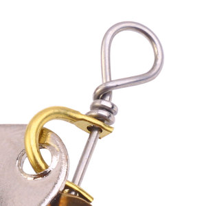 HENGJIA Señuelo de Pesca Artificial de Metal Tipo Cuchara, 70mm 9.5g, Realista, Spinnerbait para Pesca de Lubina, Lucio, Trucha, Perca, Zander, Crappie - Product Image 3