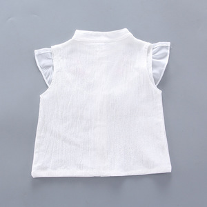 Conjunto de Ropa de Verano para Bebés y Niñas Pequeñas, 2 Piezas, Camiseta y Pantalones Cortos Casuales, Venta al Por Mayor - Product Image 3