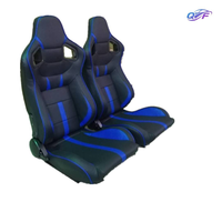 Siège baquet de course sport réglable en fibre de carbone Lowmax, en tissu, cuir et PVC, pour siège de jeu, simulateur de course et chaise de bureau