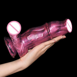 Nouveau grand gode à nœud pour chien avec ventouses puissantes, gode de monstre crépu fantastique, pénis en Silicone liquide, jouets sexuels érotiques - Product Image 5