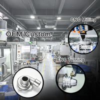 Serviços de Usinagem CNC Personalizados para Peças Automotivas em Metal e Aço Inoxidável com Torneamento e Fresagem