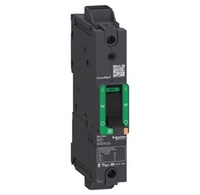 Disjoncteur en boîtier moulé BGL16020 20A1P, pour 240V AC et 800V DC, avec une capacité de coupure de 65 kA, bornes à vis.