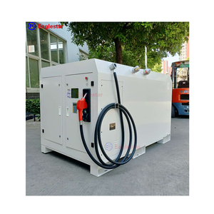 Micro Tankstation Apparatuur Brandstof Dispenser Met Tank Mini Mobiele Draagbare Skid Gemonteerde Benzinepomp Tankstation - Product Image 5