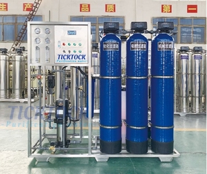 Sistema de tratamiento de agua salada para pozos de 500L con ósmosis inversa, inhibidor de incrustaciones y ablandador de pequeña capacidad, tipo FRP, RO para río - Product Image 5