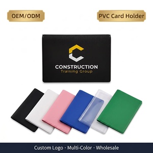 Custom Factory Supply PVC Vinyl Insurance Card <strong>Holder</strong>, Plastic Insurance Policy <strong>Document</strong> <strong>Holder</strong> - Product Image 2