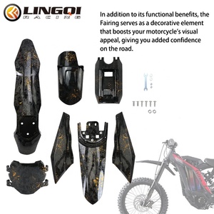 LINGQI RACING Juego Completo de Carenados para Motocicleta, Repuesto Original para Motocicleta Todoterreno Universal Light Bee - Product Image 5
