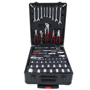 Ensemble d'<span class=keywords><strong>outils</strong></span> de 399 pièces avec <span class=keywords><strong>valise</strong></span> à roulettes et boîte en aluminium, quatre niveaux de combinaisons d'<span class=keywords><strong>outils</strong></span> - Product Image 5