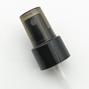 PULVERIZADOR acanalado/liso de tamaño de cuello, tapas de pulverización de niebla fina negra, rociador de niebla con bomba de repuesto, 20 24 410 - Product Image 1