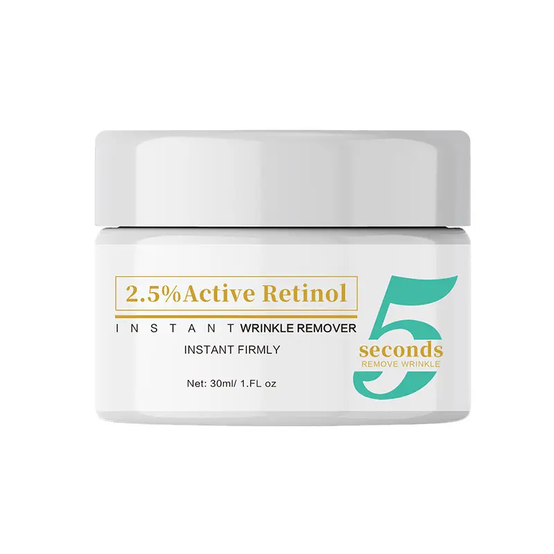 Crema al collagene acido ialuronico Anti invecchiamento 2.5% attivo retinolo rimozione rughe istantanea crema viso
