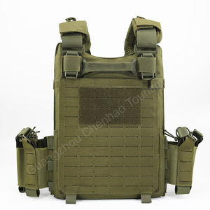 Gilet tattico a sgancio rapido gilet con peso mimetico per abbigliamento tattico da uomo per allenamento all'aperto da caccia - Product Image 3