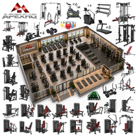 Machines d'entraînement de musculation et de cardio-training APEXHQ pour la musculation commerciale, équipement complet de salle de sport pour hôtel, club, centre de remise en forme