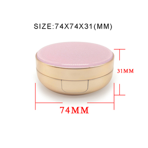 A2 Tại Chỗ Bán Buôn 15G Đệm Không Khí Hộp Trang Điểm Jar Vòng Ngọc Trai Màu Hồng ABS Rỗng Nền Tảng Hộp Bột Cho Mỹ Phẩm Với Gương - Product Image 6