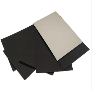 Carton gris en gros 0,5/1/1,5/2/2,5/3/4/5 mm, carton duplex C1S couché d'un côté blanc/noir - Product Image 1