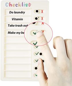 Tùy chỉnh Reusable <span class=keywords><strong>Memo</strong></span> bảng nhựa công việc danh sách kiểm tra trách nhiệm hành vi <span class=keywords><strong>Memo</strong></span> Pads - Product Image 6