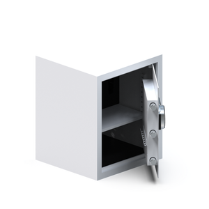Coffre-fort ignifuge en acier personnalisé avec serrure électronique numérique et à clé, blanc, pour bureau, maison, hôtel, stockage d'objets de valeur - Product Image 1