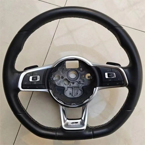 <span class=keywords><strong>Volante</strong></span> de Fibra de Carbono Forjado LED Personalizado para Volkswagen vw Serie GTI/Serie Golf 7R <span class=keywords><strong>Mk7</strong></span> <span class=keywords><strong>Mk7</strong></span>.5 <span class=keywords><strong>GLI</strong></span> con Botón de Arranque R8 - Product Image 2