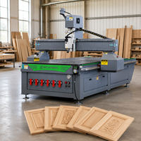 Fresadora CNC de 3 Ejes con un Solo Husillo de 3.5kW, Máquina para Trabajar la Madera de Alta Precisión, 380V, con Sistema de Recolección de Polvo, Garantía de 3 Años
