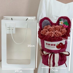 Nuevo Ramo de Jabones para el Día de San Valentín, Empaque Floral Portátil, Suministros Decorativos para Floristería, Regalo de Boda, 9 <span class=keywords><strong>Flores</strong></span> Artificiales - Product Image 5