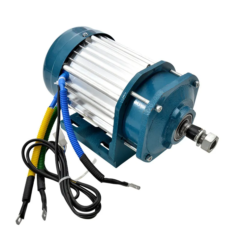 Modification of mechanical equipment DC brushless motor 24v48v60v72v3000w chain pulley drive feed mixer