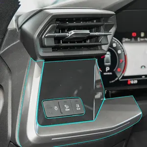 Film de protection de l'écran de navigation de la console centrale de la voiture pour <span class=keywords><strong>Audi</strong></span> A3 8Y <span class=keywords><strong>S3</strong></span> <span class=keywords><strong>2021</strong></span> 2022 Accessoires Outil - Product Image 3