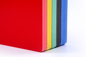 แผ่นโฟมพีวีซีสี AIBO แผ่นโฟร์เร<span class=keywords><strong>็ก</strong></span><span class=keywords><strong>ซ</strong></span>์สีเต็มแผ่น กันน้ำ ทนไฟ หนา 3-14 มม. สำหรับงานตัดเลเซอร์ งาน CNC - Product Image 2