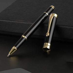 Stylo à bille en métal personnalisé de luxe, cadeau promotionnel haut de gamme, avec logo gravé au laser, encre noire, pointe de 0,5 mm - Product Image 2