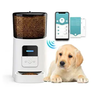 Small Animals Europe DRH Dog Cat Smart Pet Feeder Wifi Mobile, Wholesale Smart Wifi Automatic Pet Bowls Feeders