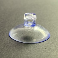 Ventouse latérale en plastique moulé par injection, transparente, robuste, à couleur personnalisée, pour téléphone portable et tablette LCD, à prix d'usine