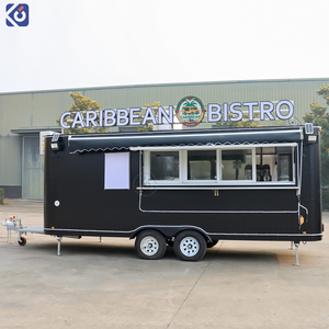 Remorque de restauration mobile CAMPTRL, cuisine entièrement équipée, <span class=keywords><strong>camion</strong></span> de restauration avec cuisine complète pour la vente de restauration rapide, pizzas et burgers - Product Image 3