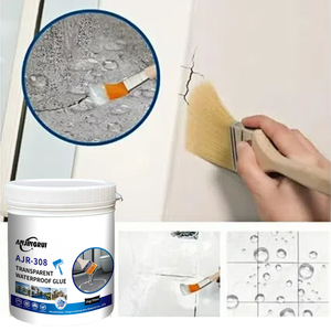 Pegamento Líquido Transparente Impermeable, <span class=keywords><strong>Revestimiento</strong></span> Acrílico Impermeabilizante para Reparación de Fugas en Ventanas y Paredes, <span class=keywords><strong>Adhesivo</strong></span> Impermeable para Piscinas - Product Image 4