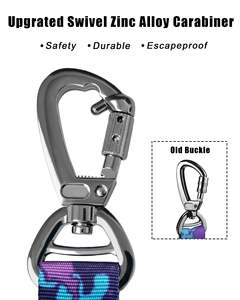 Guinzaglio per Cani 4-in-1 con Ammortizzatore, Anti-Trazione, Doppia Impugnatura, Nylon Resistente, Stampa di Lusso, per Addestramento e Auto - Product Image 3