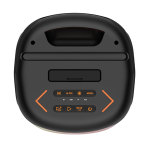 ลำโพงพกพาไร้สายกำลังสูง สำหรับคาราโอเกะ พร้อมไฟ RGB สำหรับงานปาร์ตี้ครอบครัว งานกลางแจ้ง และโฮมเธียเตอร์ - Product Image 4