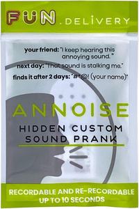 FUN Delivery Annoise Appareil sonore enregistrable et discret pour faire des farces à vos <span class=keywords><strong>amis</strong></span> et votre famille, jouet amusant - Product Image 5