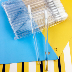 <span class=keywords><strong>MONA</strong></span> - Pinceles Desechables Transparentes para Labios, Aplicadores de Brillo Labial, Pinceles de Maquillaje para Microblading, Tatuaje de Cejas y Labios - Product Image 2