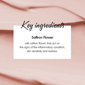 Etiqueta privada Limpieza profunda Flor de azafrán Anti estrés Cuidado de la piel sensible Calmar apretar los poros Purificación Máscara de barro de Arcilla rosa - Product Image 5